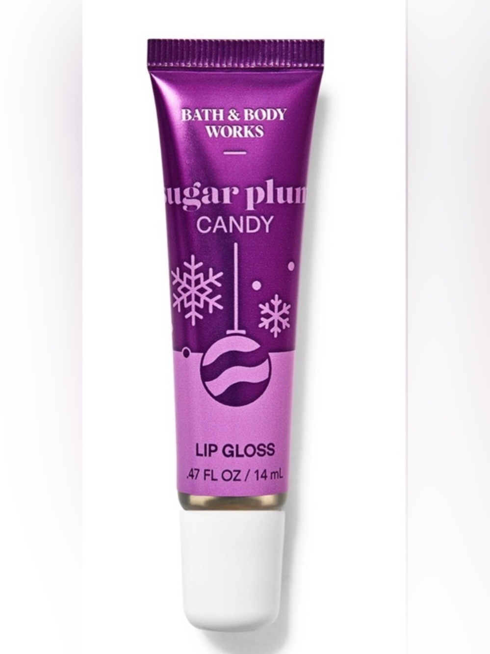 NEW: Bath & Body Works Sugar Plum Candy Lip Care Gloss #2